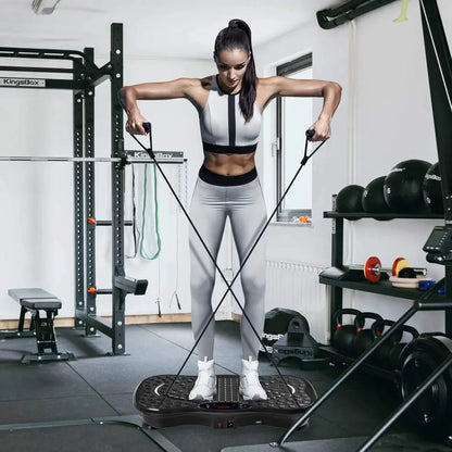 Waist Twisting  machine Vibration Exercise Machine with Remote Control and LED Display