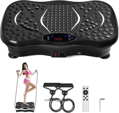 Waist Twisting  machine Vibration Exercise Machine with Remote Control and LED Display