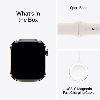 Apple Watch Series 10 GPS + Cellular 46 mm Smartwatch Mater Version