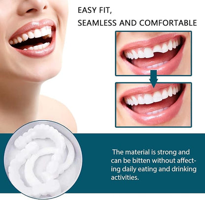 Perfect Smile in Seconds — Snap-On Teeth Veneers!