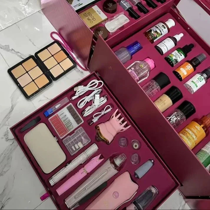 Luxury Huge All-in-One Makeup Kit | Complete Beauty Collection with Brushes, Eyeshadows, Lipsticks & Cosmetics